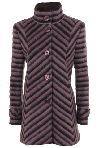 Click for larger image of: Purple Chevron  Coat Style: 44476