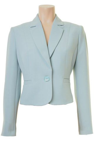Click for larger image of: Aqua Blue Short Jacket Style: 44410