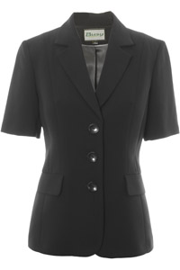Click to see:Black Short Sleeve Jacket Style: 44477