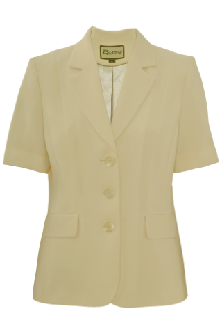 Click for larger image of: Beige Short Sleeve Jacket Style: 44477