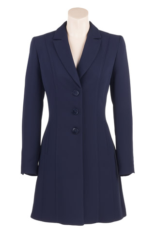 Click for larger image of: Navy Long Jacket Style: 44380