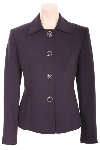 Click for larger image of: Dark Purple Short Jacket Style: 44384