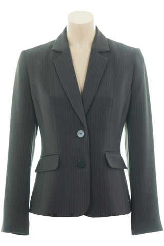 Click for larger image of: Stripe Grey Jacket Style: 44385