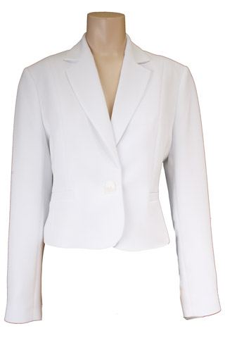 Click for larger image of: White Short Jacket Style: 44410