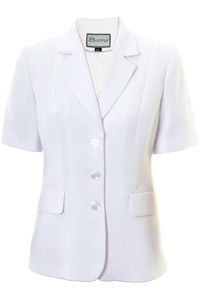 Click to see:White Short Sleeve Jacket Style: 44477