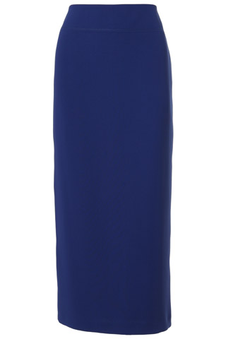 Click for larger image of: Dark Blue Long Skirt Style: 44330