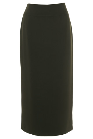 Click for larger image of: Olive Green Long Skirt Style: 44330
