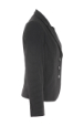 Mouseover to see larger image of: Black Fine Stripe Jacket Style: 44490B