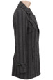 Mouseover to see larger image of: Black and White Coat Style: 44399