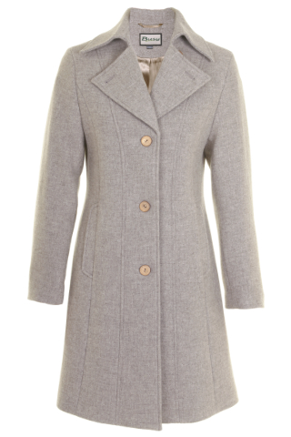 Click for larger image of: Stone Beige Coat 3/4 Style: 44498
