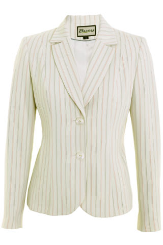 Click for larger image of: Lemon Yellow Stripe Jacket Style: 444702