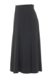 Mouseover to see larger image of: Black Panelled Skirt Style: 44494