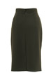 Mouseover to see larger image of: Olive Green Pencil Skirt Style: 44350