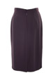 Mouseover to see larger image of: Dark Purple Pencil Skirt Style: 44350
