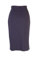 Mouseover to see larger image of: Dark Purple Dots Pencil Skirt Style: 44430
