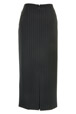 Mouseover to see larger image of: Stripe Black Long Skirt Style: 44444
