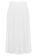 Mouseover to see larger image of: White Flared Long Skirt Style: 44459
