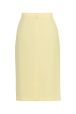Mouseover to see larger image of: Lemon Yellow Pencil Skirt Style: 44350