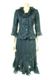 Mouseover to see larger image of: Navy Lace Skirt Style: 44406
