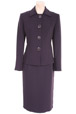 Mouseover to see larger image of: Dark Purple Pencil Skirt Style: 44350