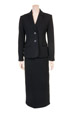 Mouseover to see larger image of: Stripe Black Long Skirt Style: 44444